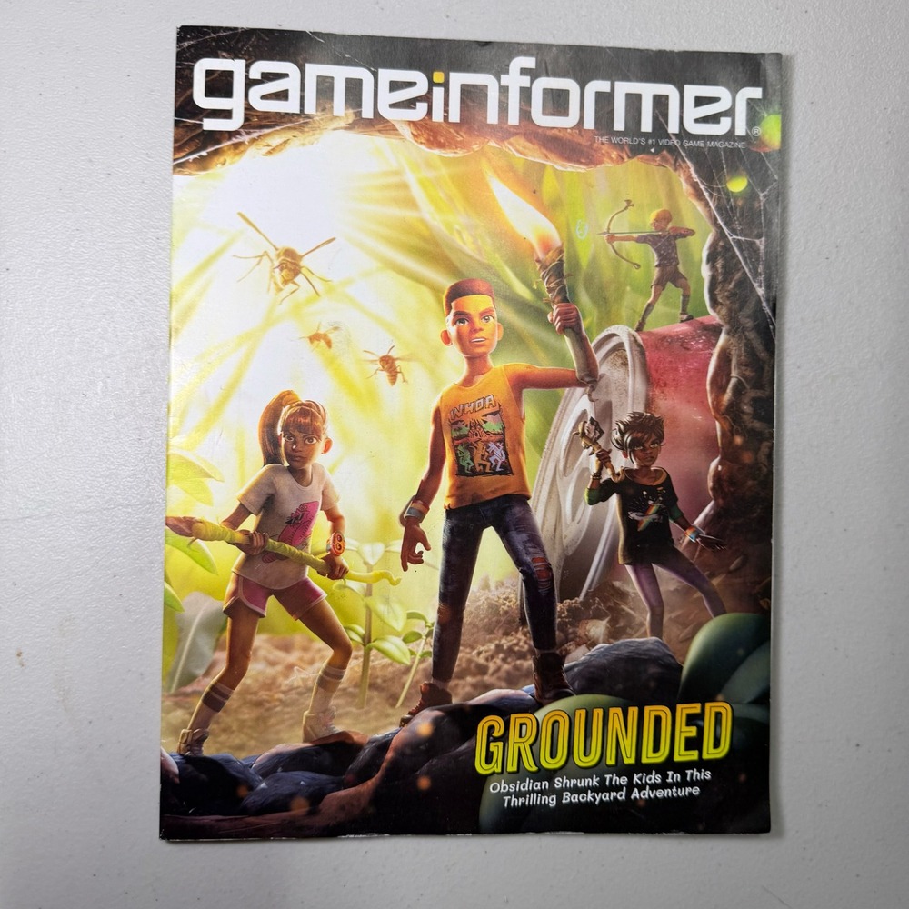 Game Informer Magazine Grounded Obsidian Entertainment Issue Video‎ Game News